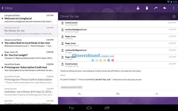 Boomerang for Android