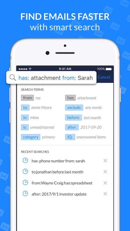 Tìm kiếm email nhanh hơn với tính năng tìm kiếm thông minh