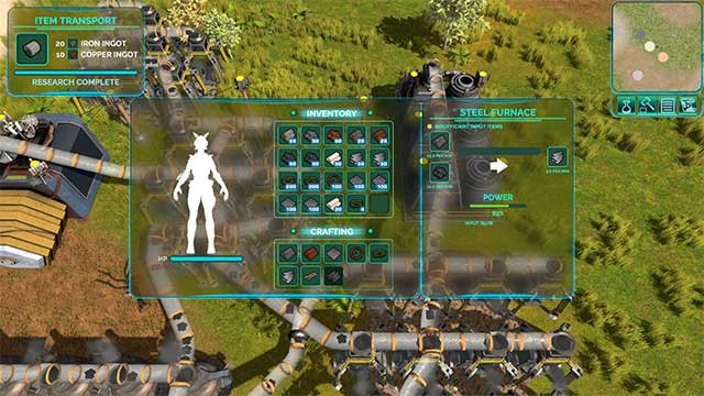 Tìm quặng và xây dựng các máy đào để khai thác mỏ