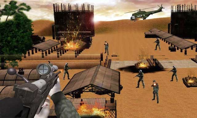 Hủy diệt kho vũ khí của quân địch