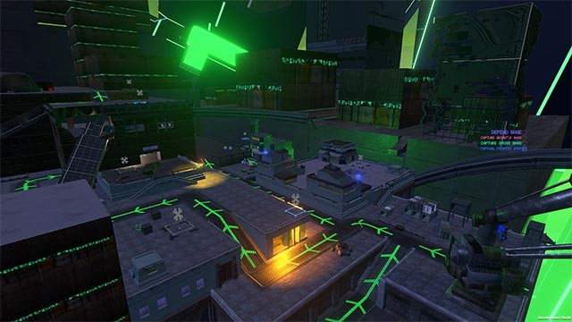 Xây dựng và bảo vệ căn cứ trong khi chiếm các cứ điểm trên bản đồ