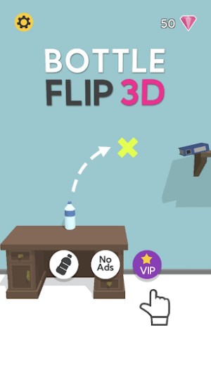 Bottle Flip 3D là trò chơi ném chai nước thú vị