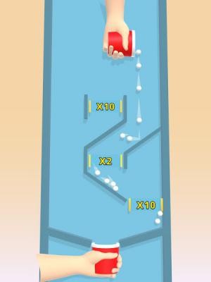 Bounce and collect là game đổ và hứng bóng gây nghiện