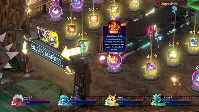 Ghé chợ đen để mua các loại nâng cấp, đặc quyền quan trọng cho thợ săn