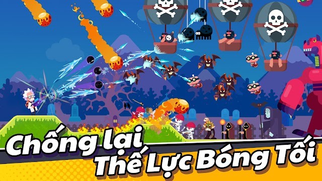 Đối đầu với nhiều loại kẻ thù đáng gờm