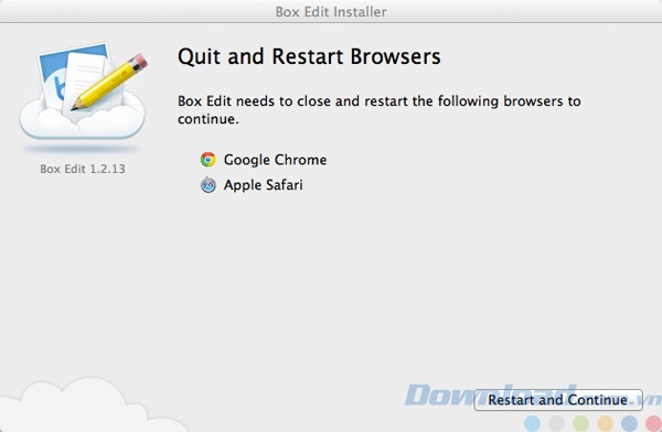 Cài đặt Box Edit cho Mac