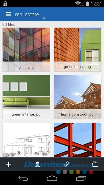 Tải hình ảnh lên Box cho Android