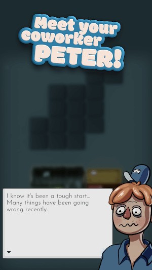 Làm việc cùng đồng nghiệp Peter