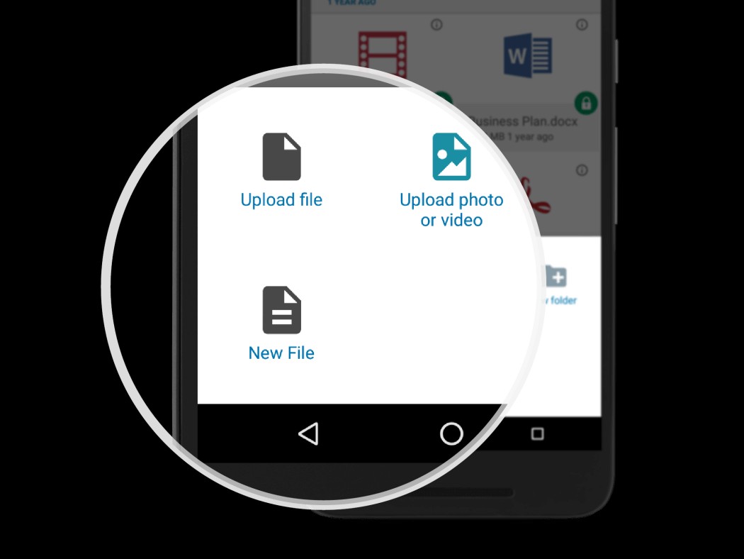 Upload file mã hóa lên Boxcryptor