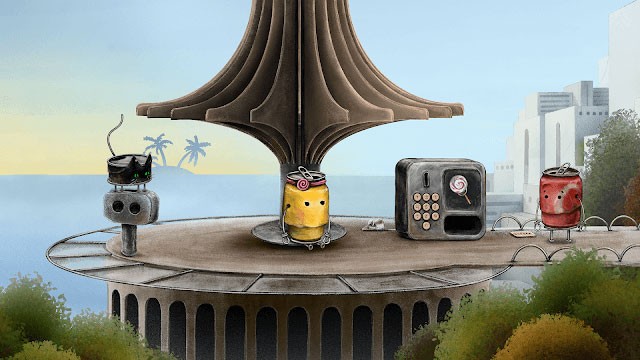 Bạn phiêu lưu cùng chiếc lon đỏ trong thành phố lon của game Boxville 2