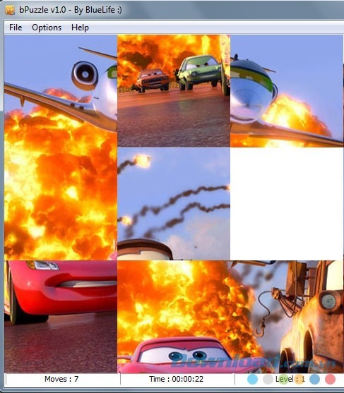 Game xếp hình hấp dẫn bPuzzle