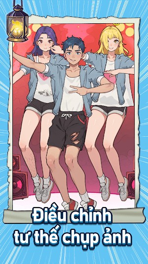 Chỉnh tư thế chụp ảnh