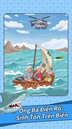 Ông bà điên rồ, sinh tồn trên biển