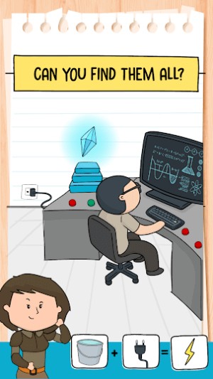 Brain Test 3 có những câu đố vui nhưng cực kỳ hack não