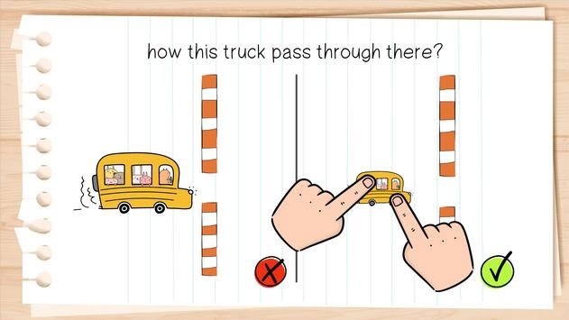 Mỗi level trong Brain Test là 1 tình huống mới để bạn giải quyết