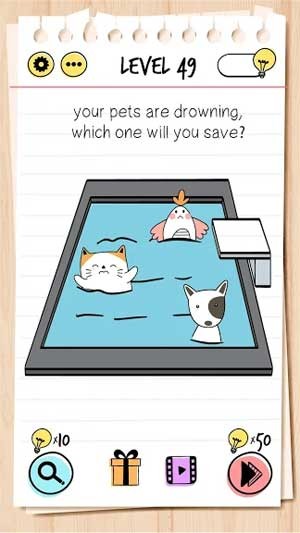 Brain Test là game giết thời gian hiệu quả