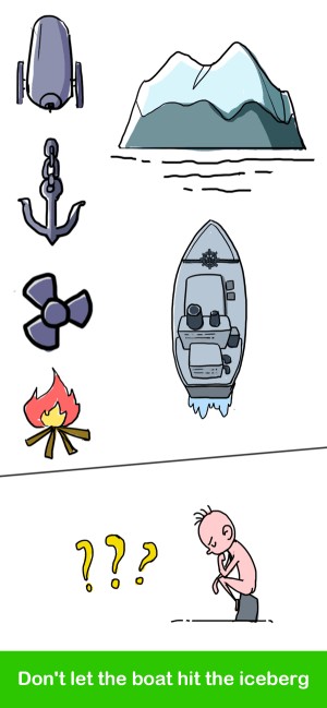 Tìm cách để chiếc tàu không đâm vào tảng băng