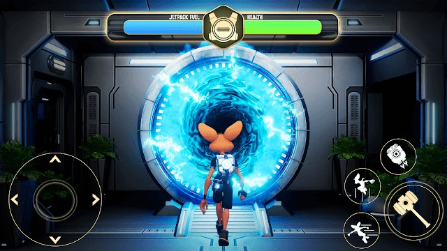 Bạn vào vai chú chuột dũng cảm Ollie bước qua cánh cổng năng lượng để đến vùng đất BrambleBound