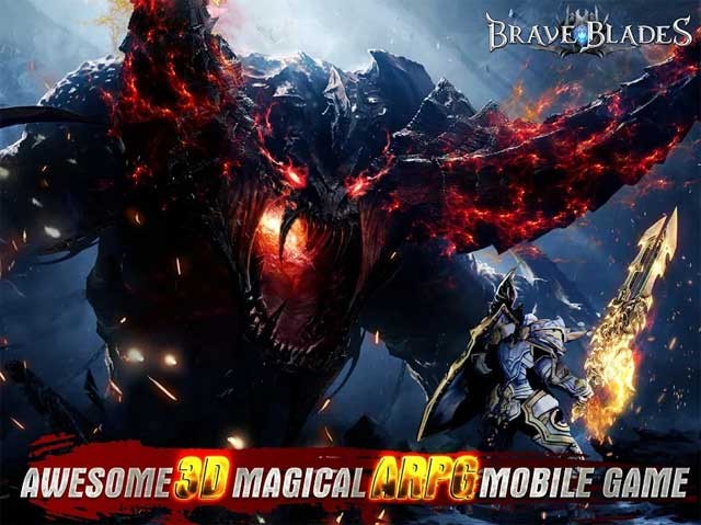 Trải nghiệm những trận chiến ly kỳ và mãn nhãn trong game Brave Blades for Android