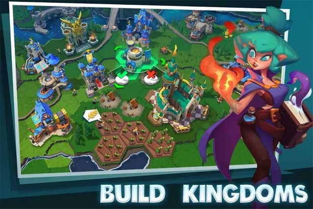 Xây dựng một vương quốc của riêng bạn trong Brave Conquest for Android