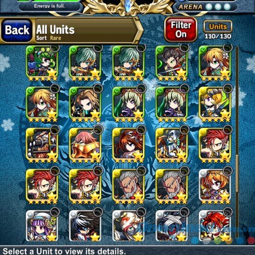 Một số nguyên tố trong Brave Frontier