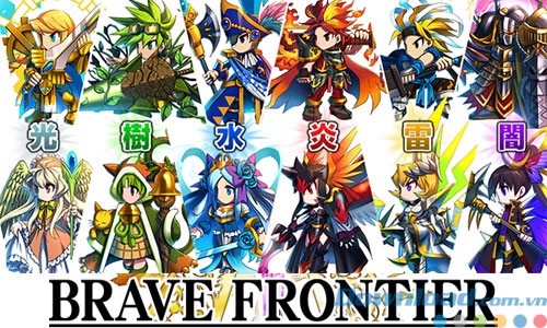 Một số nhân vật trong Brave Frontier