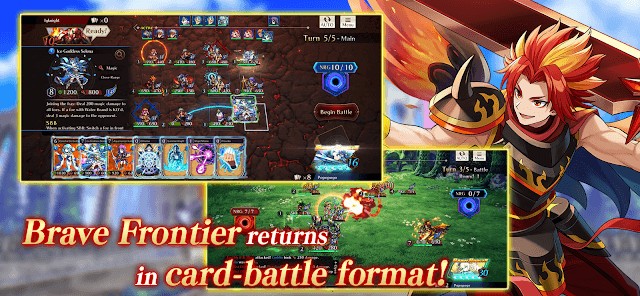 Brave Frontier trở lại trong diện mạo mới là một game chiến lược thẻ bài hấp dẫn