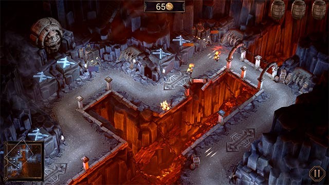 Kết hợp hệ thống tháp nỏ, nỏ tự động và lính canh để tăng cường hàng phòng thủ