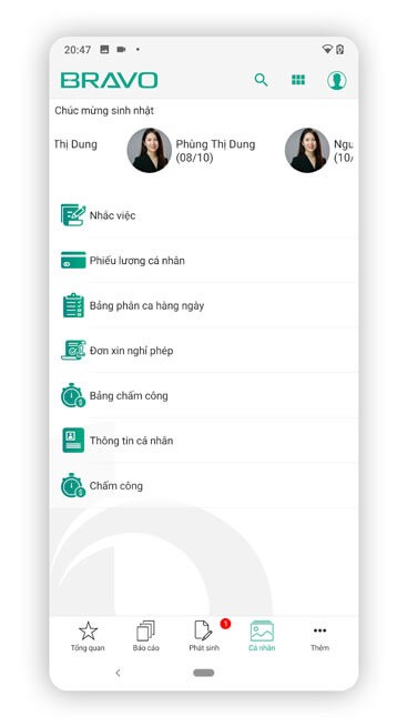 Quản lý cá nhân