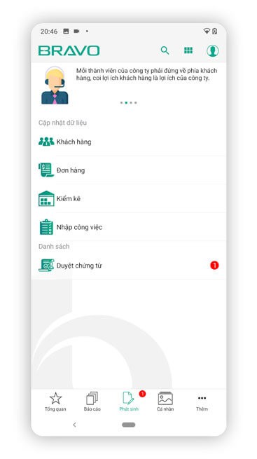 Quản lý phát sinh