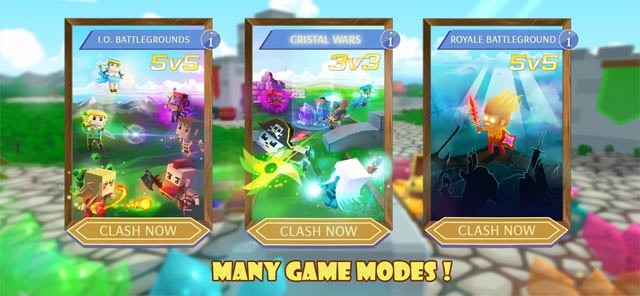 Nhiều chế độ game hấp dẫn
