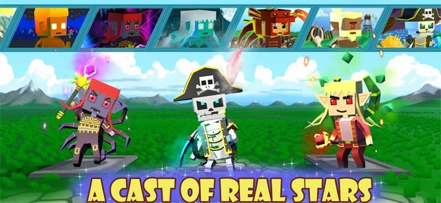 Dàn nhân vật độc đáo sở hữu sức mạnh riêng