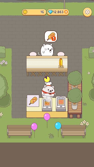 Phục vụ các thực khách gấu đang đói bụng