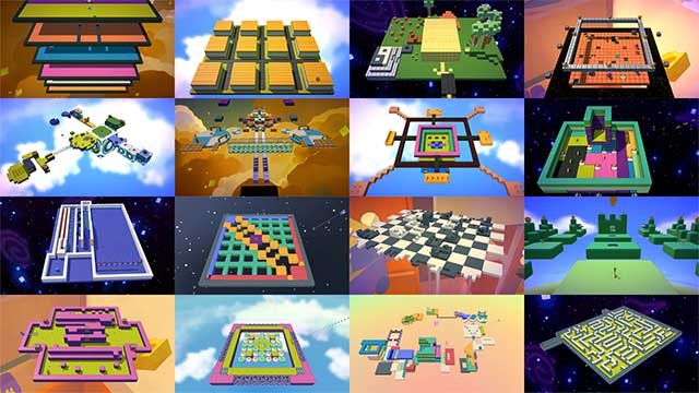 Có vô số bản đồ và màn chơi để khám phá trong Breaking Box