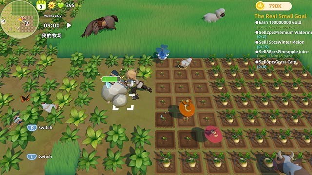 Breath of the Pasture là game mô phỏng cuộc sống làng quê kết hợp nông trại bình yên