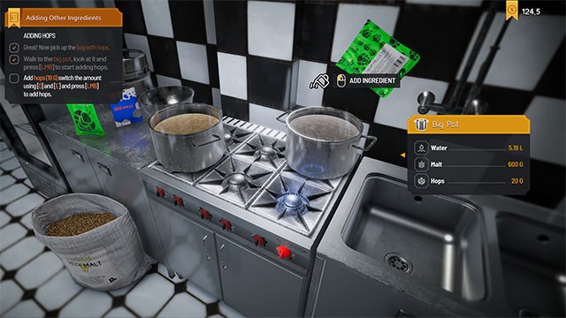 Brew Pub Simulator là game giả lập nấu bia và kinh doanh quán nhậu trong thành phố