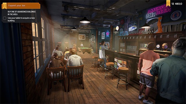 Tiếp quản quán bia cũ của gia đình và khôi phục lại danh tiếng của nó trong khi chơi Brewpub Simulator