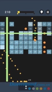 Game bắn bóng vui Bricks Breaker Puzzle cho Android