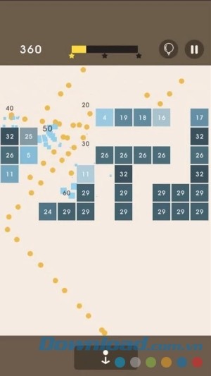 Bricks Breaker Puzzle cho Android rất dễ chơi