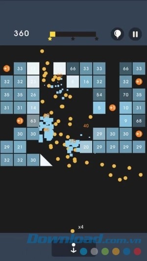 Gameplay của Bricks Breaker Puzzle cho Android