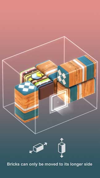 Di chuyển khối gạch theo quy tắc nhất định