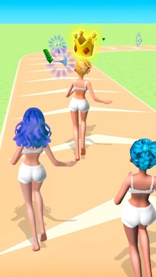 Chạy đua cùng các cô gái khác