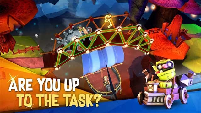 Bạn đã sẵn sàng trở thành người xây cầu giỏi nhất trong game Bridge Builder Adventure chưa?