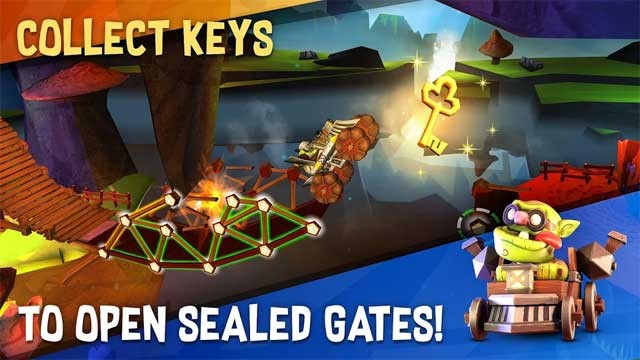 Thu thập chìa khóa trên đường đi để mở những cánh cổng thần bí