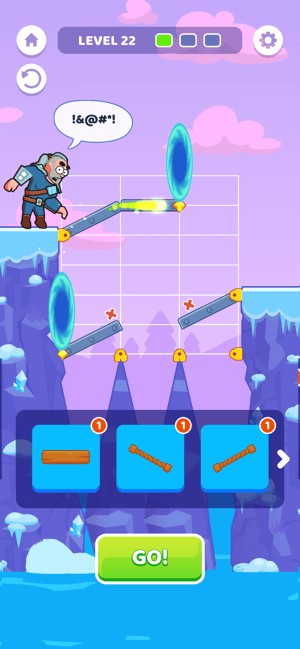 Bridge Legends là game giải đố xây cầu hấp dẫn