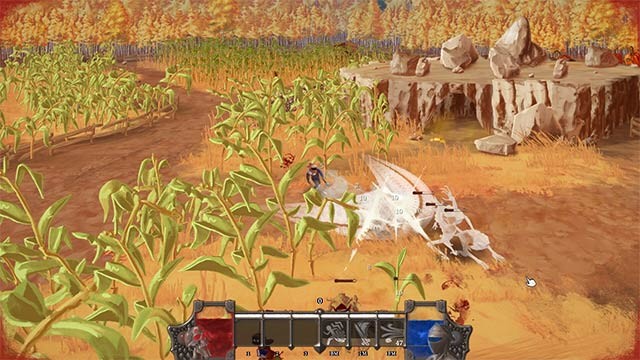 Cơ chế chiến đấu trong Bridge Bourn dựa trên kỹ năng, combo và ma thuật