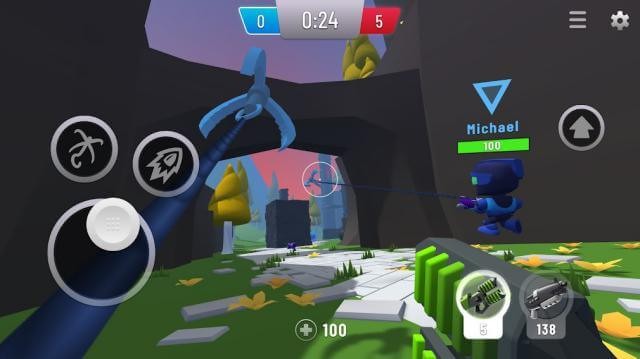 Sử dụng nhiều loại vũ khí, trnag bị khác nhau