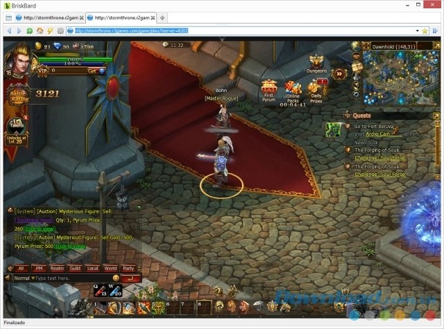 Trình duyệt web đa năng và cải tiến BriskBard