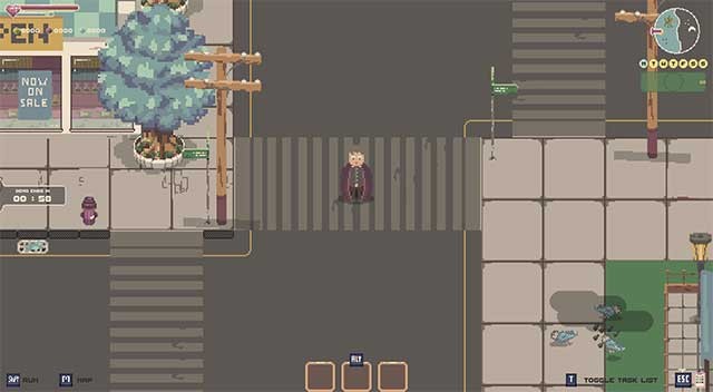 Đi lang thang xung quanh thị trấn, nói chuyện với mọi người, làm việc để kiếm tiền,...