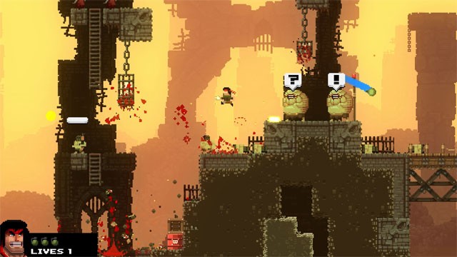 Game đi cảnh Broforce